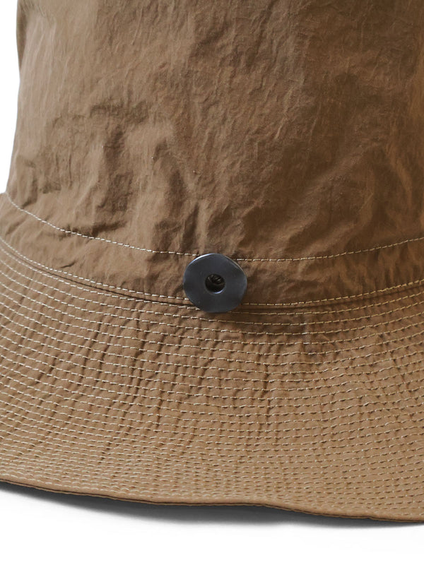 Kapital Nylon KONBU Processed Pork Pie Camp Hat (Long Brim)