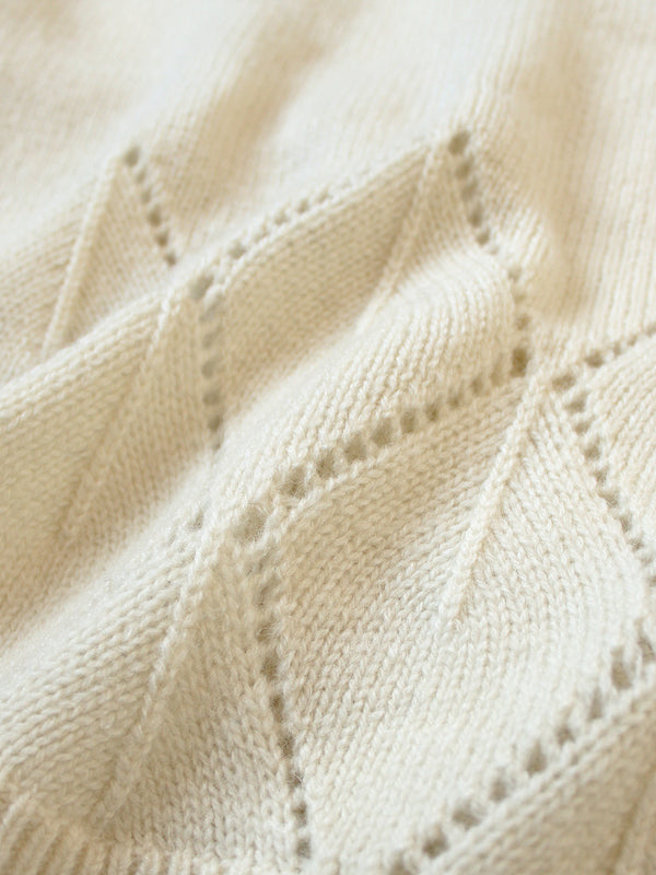 Kapital 5G Wool Needle-Punched Argyle Cardigan