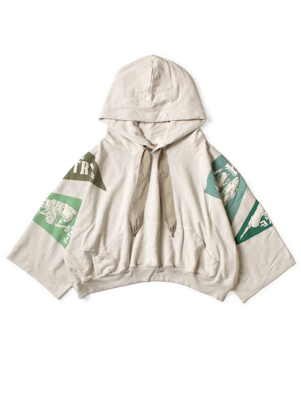 Kapital TOP Fleece Devil Hoodie (Pennant YUKON)