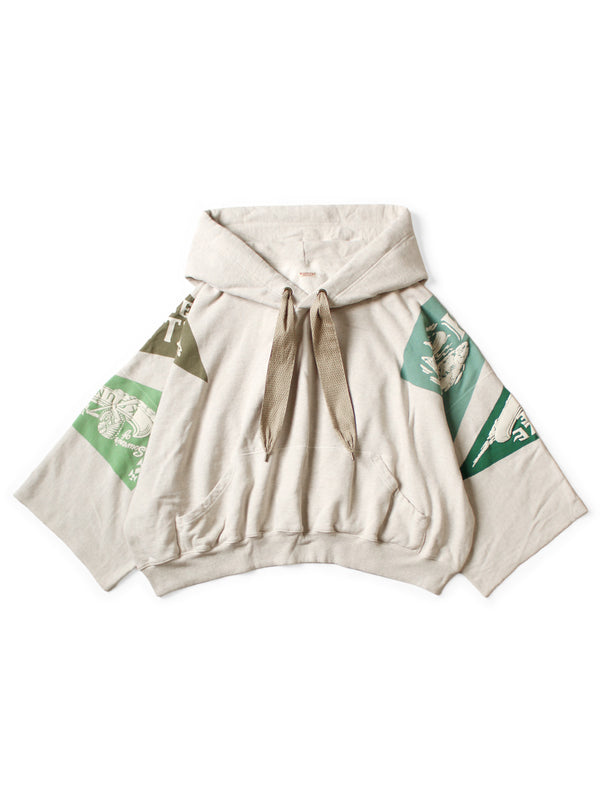 Kapital TOP Fleece Devil Hoodie (Pennant YUKON)