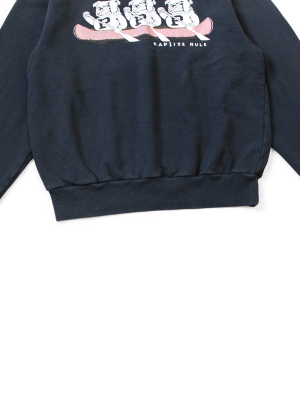 Kapital fleece hooded sweatshirt (`P`BULLDOGpt) sweater