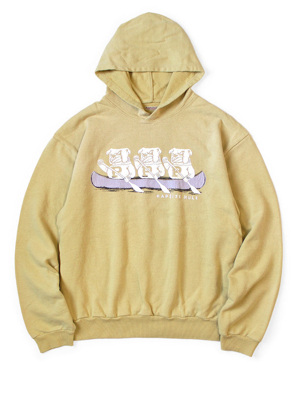 Kapital fleece hooded sweatshirt (`P`BULLDOGpt) sweater
