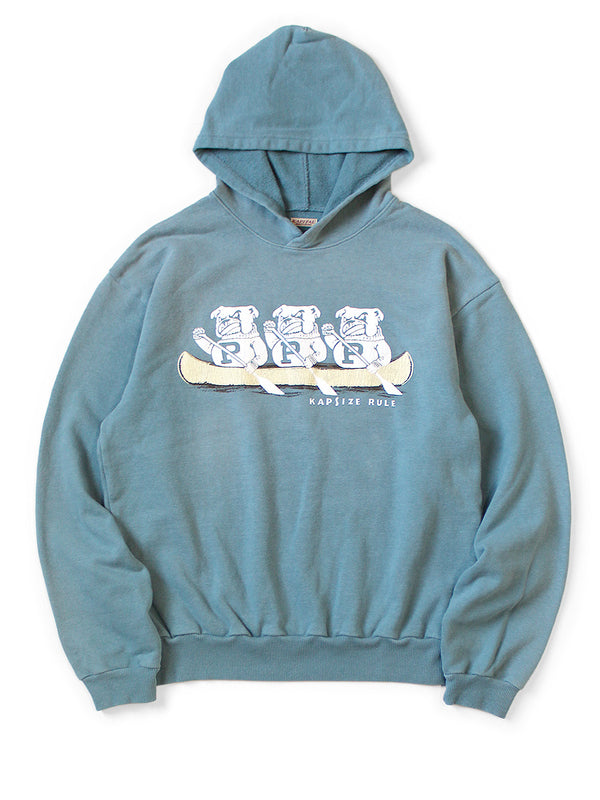 Kapital fleece hooded sweatshirt (`P`BULLDOGpt) sweater