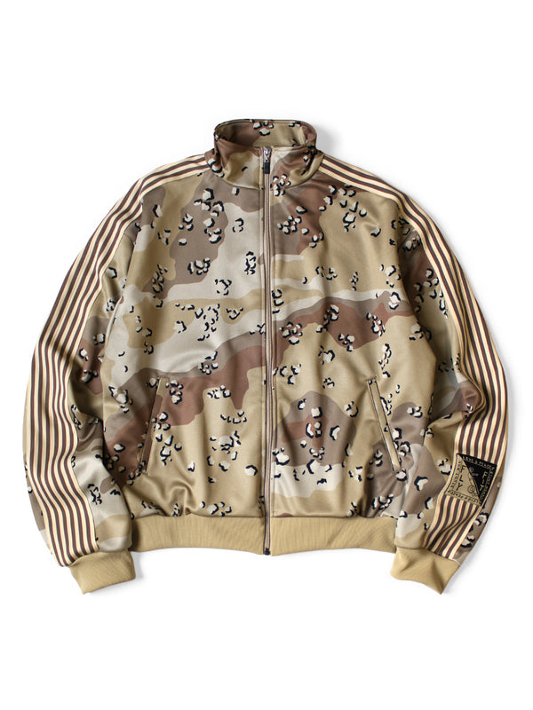 Kapital Smooth Jersey Chocolate Chip Camouflage Track Jacket
