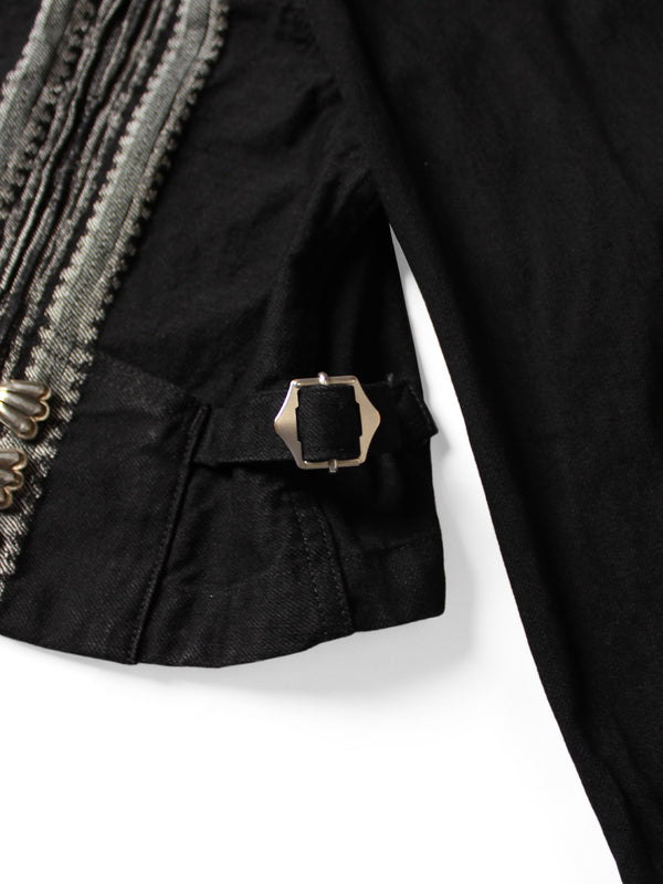 Kapital 12oz Arrow Pattern Jacquard Denim Bolero Jacket