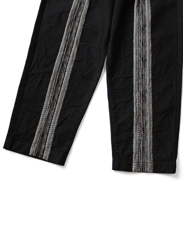 Kapital 12oz Arrow Pattern Jacquard Denim Nîmes Pants