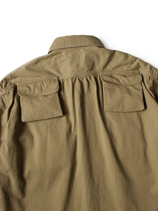 Kapital Nugget-Pocket Cropped Fish Shirt