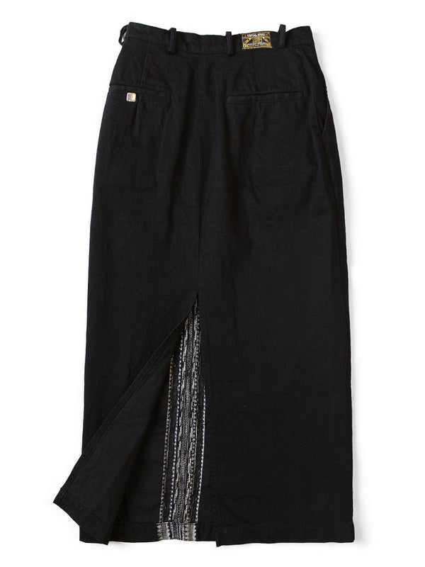 Kapital 12oz Arrow Pattern Jacquard Denim Boogie Day Skirt
