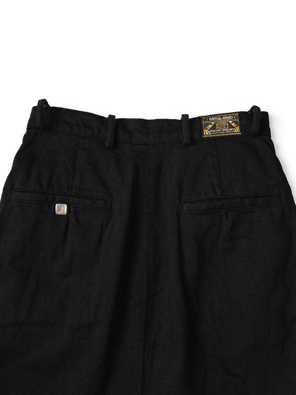 Kapital 12oz Arrow Pattern Jacquard Denim Boogie Day Skirt