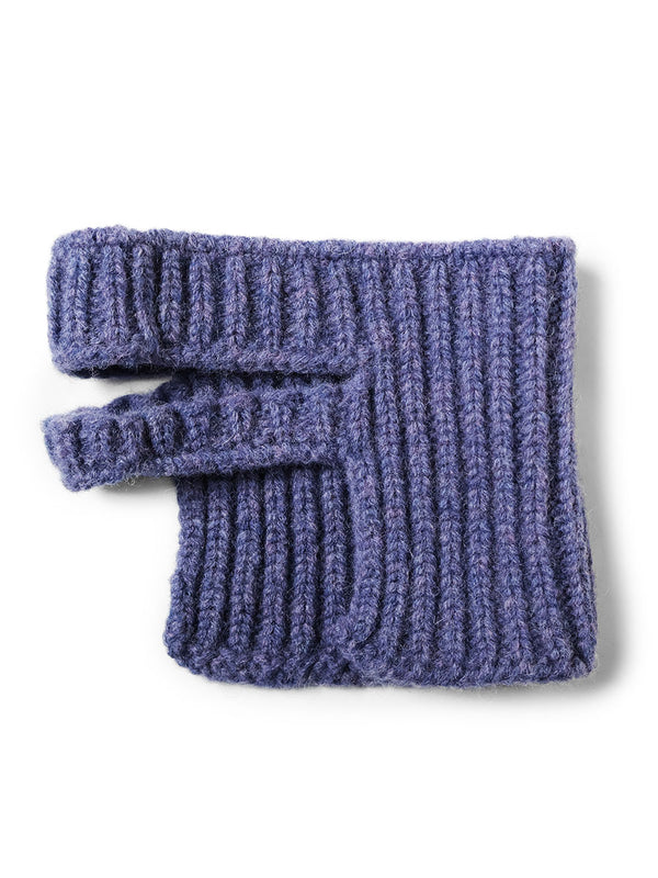 Kapital Wool Rib Knit Cap-On Ear Warmers