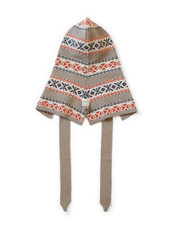 Kapital 5G Wool Yellowknife Fair Isle Babushka Hat