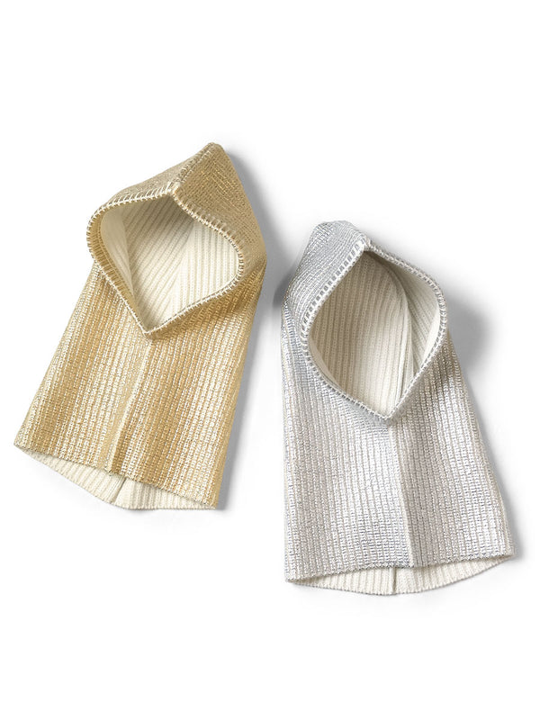 Kapital 5G Rib Knit Foil Balaclava