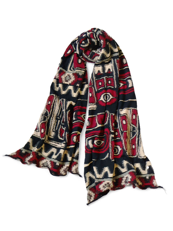 Kapital Felted Wool Alaska-Raven Scarf