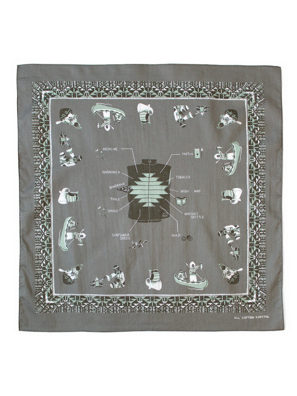 Kapital Color Bandana (ZEPHER Vest Life)