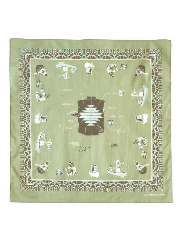 Kapital Color Bandana (ZEPHER Vest Life)