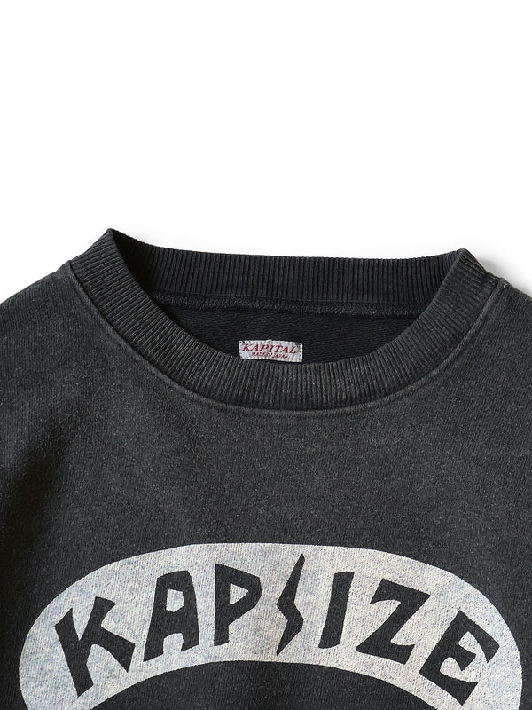 Kapital fleece crew sweatshirt (KAPSIZE RULEpt)
