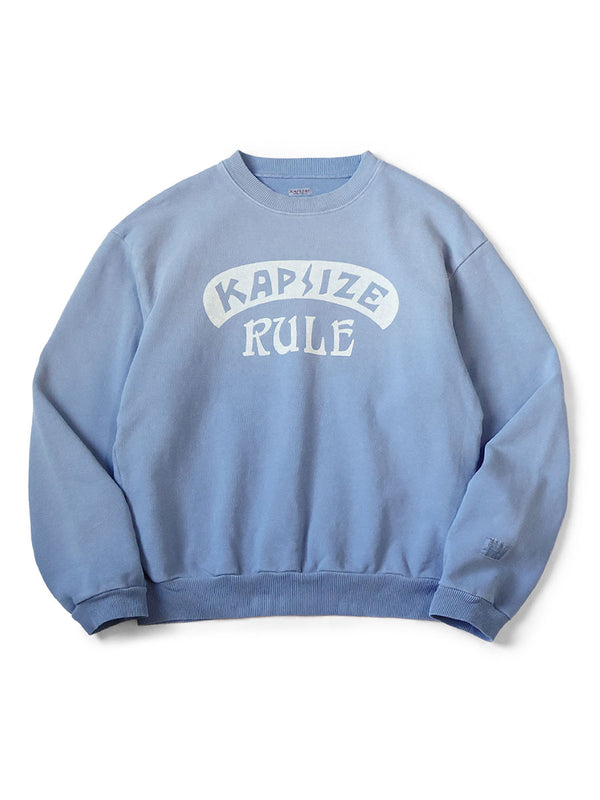 Kapital fleece crew sweatshirt (KAPSIZE RULEpt)