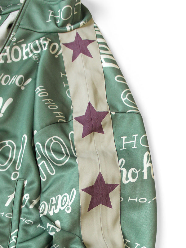 Kapital Smooth Jersey HOHOHO Print Track Jacket