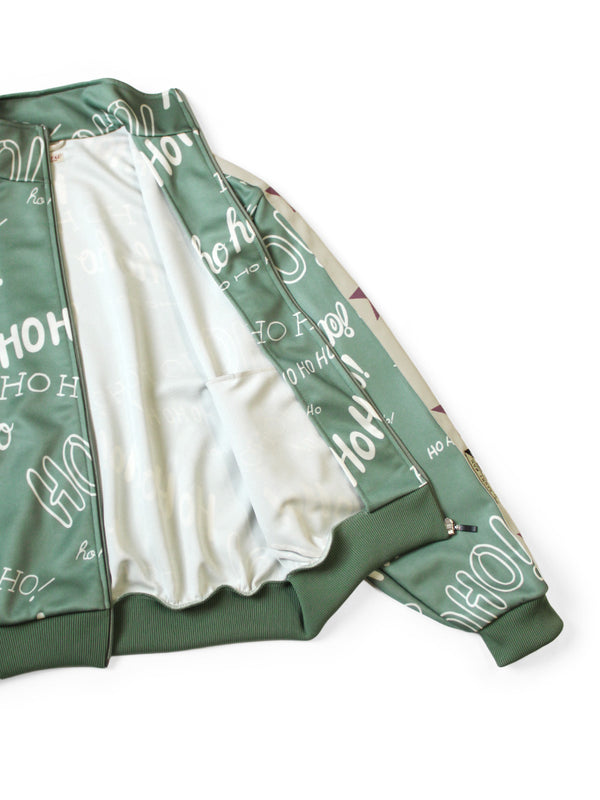 Kapital Smooth Jersey HOHOHO Print Track Jacket