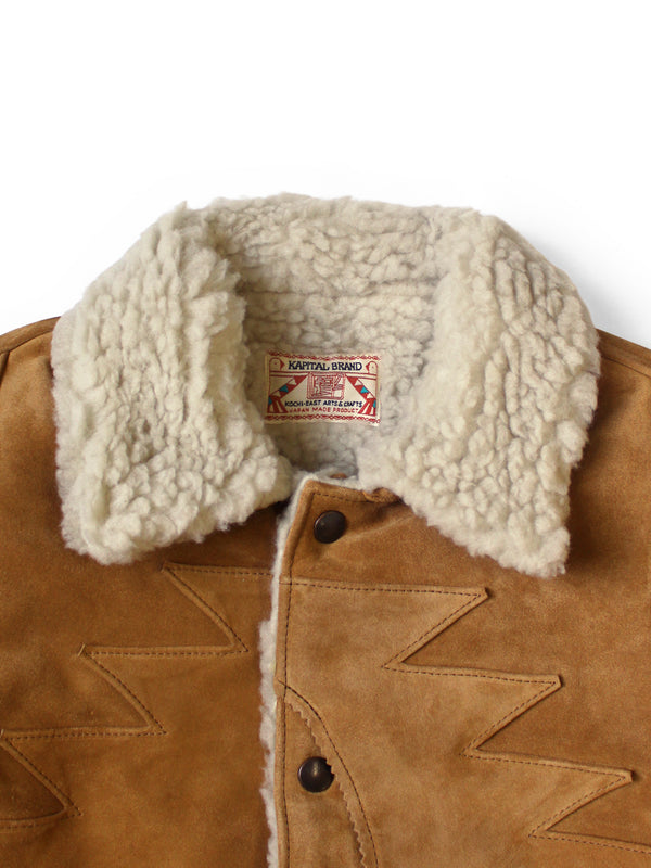 Kapital Suede Leather Thunderbird Jacket