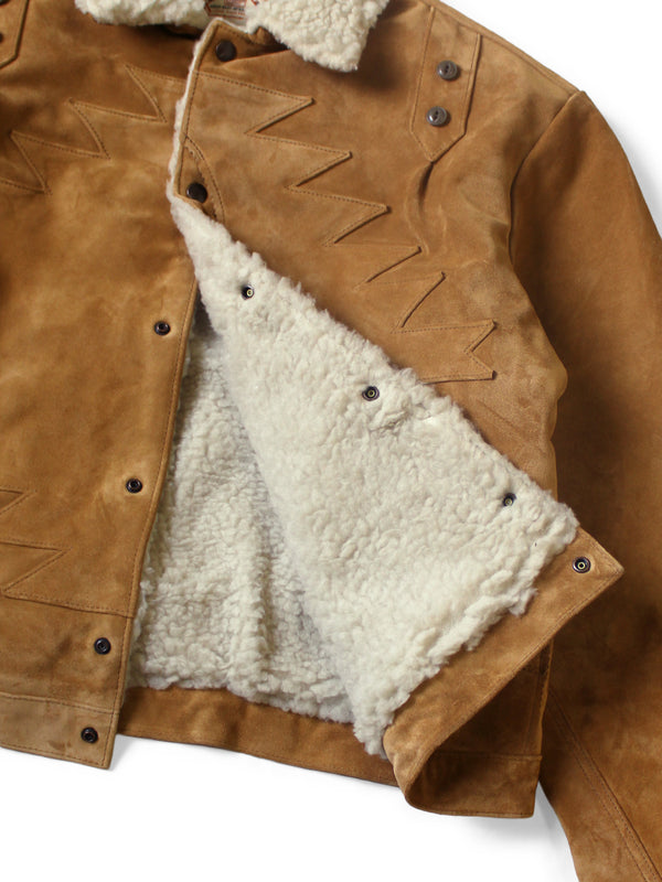 Kapital Suede Leather Thunderbird Jacket