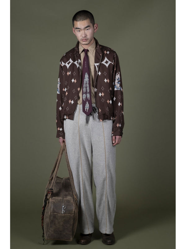 Kapital Reverse Fleece PUB Easy Straight Pants