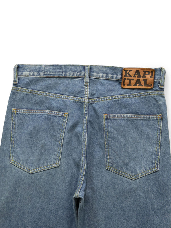 Kapital 14oz denim 5-pocket OKABELLBO (Bethel-pal remake) Pants