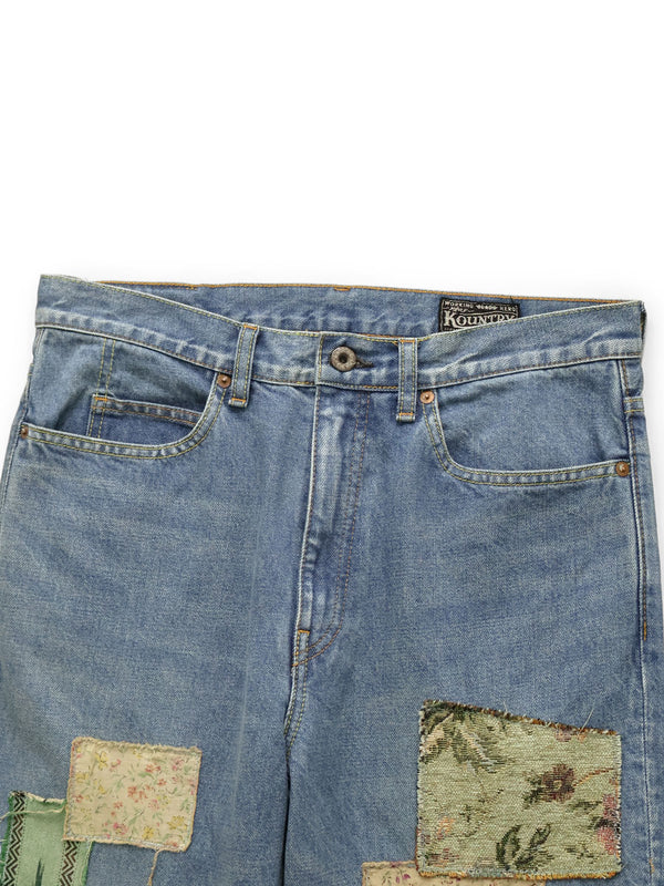 Kapital 14oz denim 5-pocket OKABELLBO (Bethel-pal remake) Pants