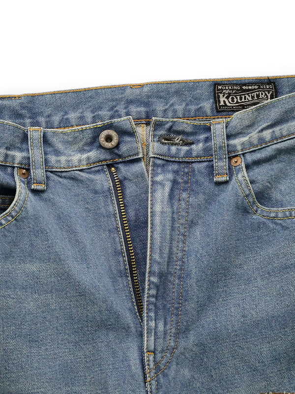 Kapital 14oz denim 5-pocket OKABELLBO (Bethel-pal remake) Pants