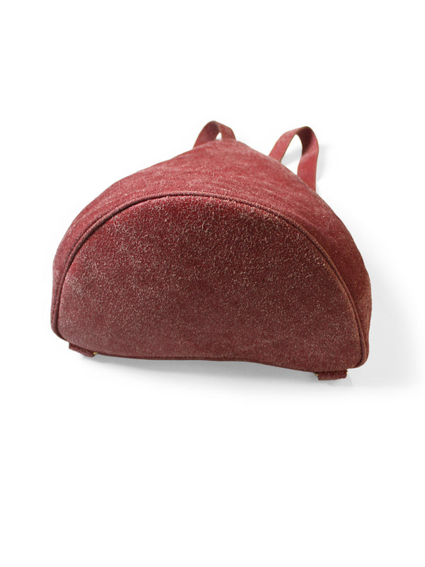 Kapital Cracked Leather Herbie Medicine Backpack Bag