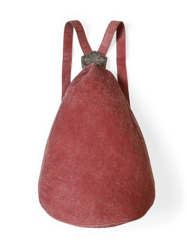 Kapital Cracked Leather Herbie Medicine Backpack Bag