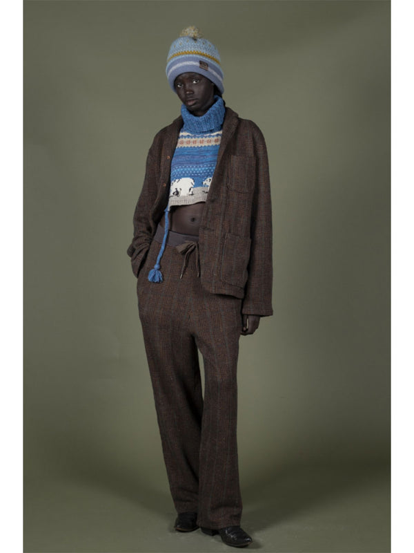 Kapital 5G Wool Polar Bear High Neck Scarves