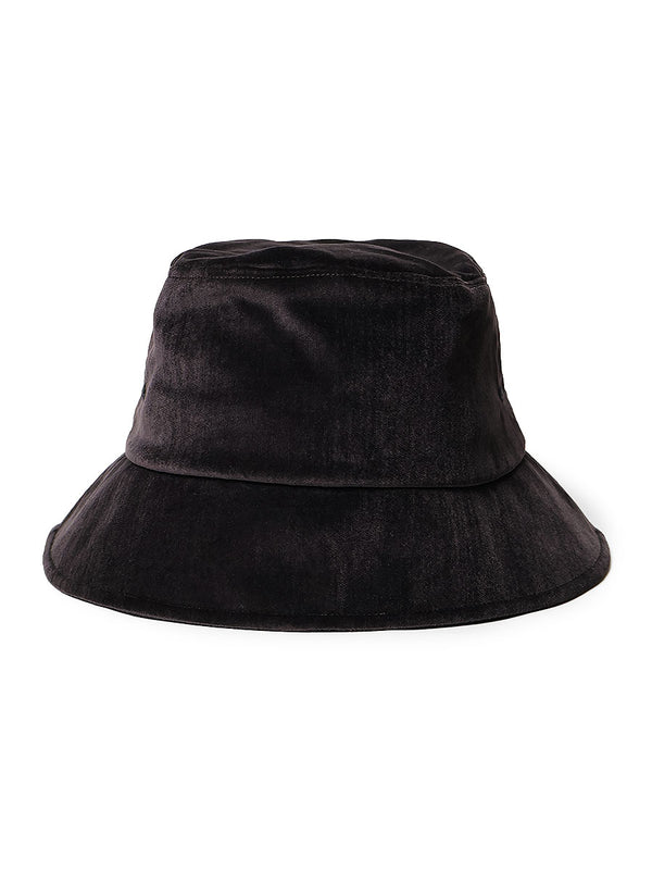Kapital Velveteen Bucket Hat with Short Brim (Peckish Rainbow) Cap