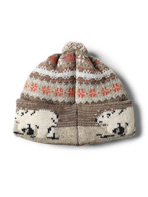 Kapital 5G Wool Polar Bear Knit Cap