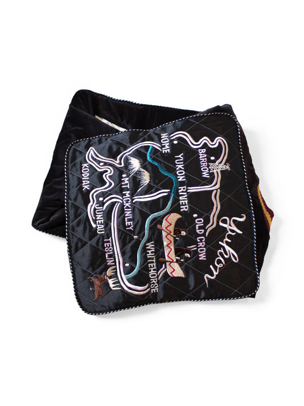 Kapital Velveteen Siamese Bomber Jacket (YUKON)