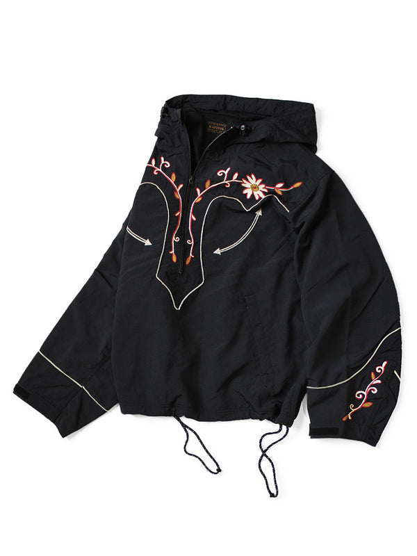 Kapital Nylon Taffeta Tennessee Cornflower Parka Jacket