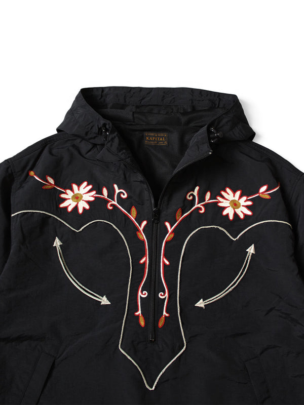 Kapital Nylon Taffeta Tennessee Cornflower Parka Jacket