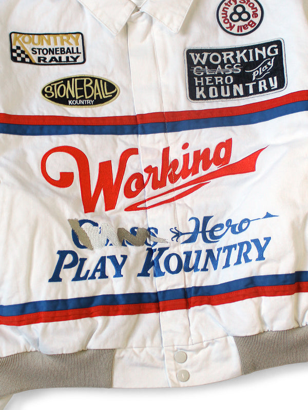 Kapital Chino Ad Racing Drizzler Jacket