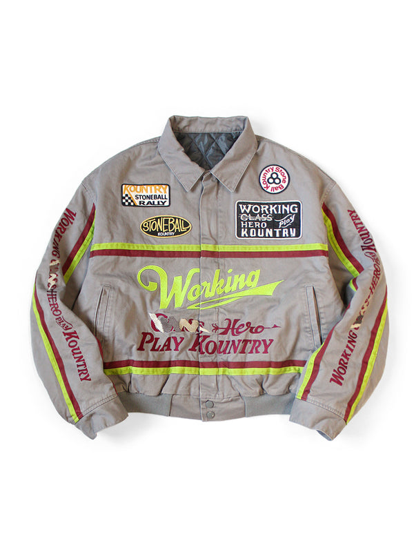 Kapital Chino Ad Racing Drizzler Jacket
