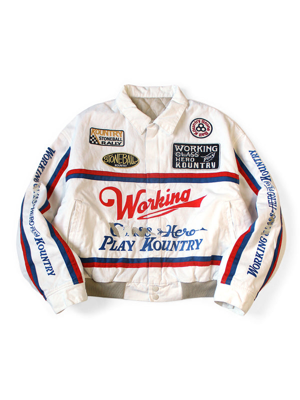 Kapital Chino Ad Racing Drizzler Jacket