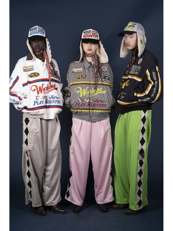 Kapital Chino Ad Racing Drizzler Jacket