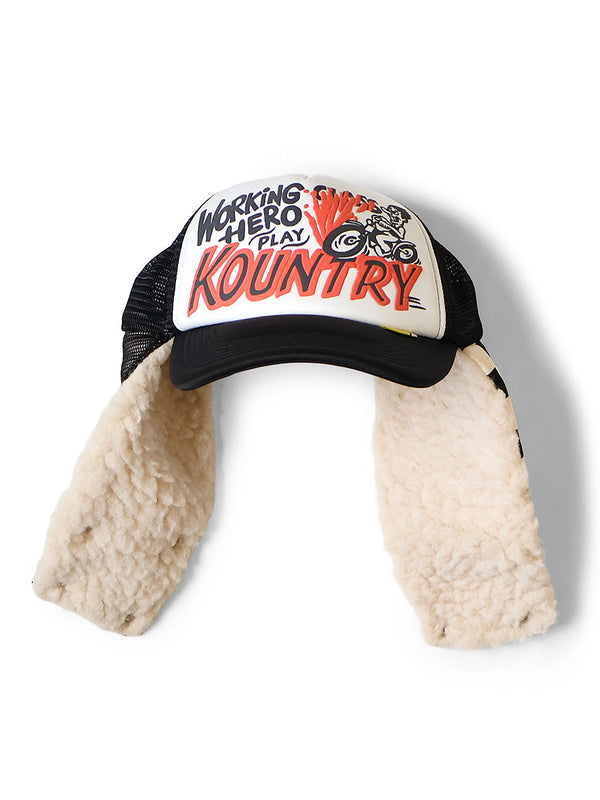 Kapital Country Racer Lumber Truck Cap (Checkered Flag)