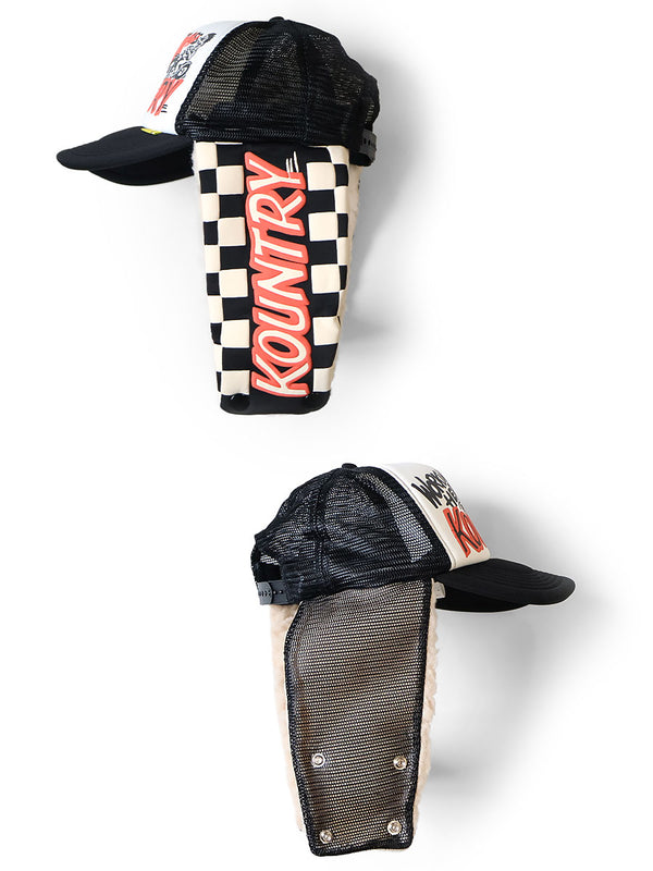 Kapital Country Racer Lumber Truck Cap (Checkered Flag)