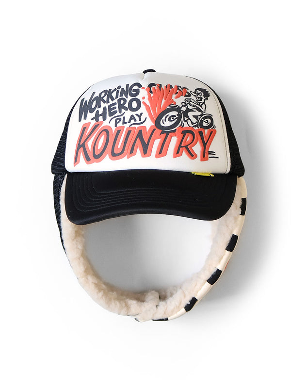 Kapital Country Racer Lumber Truck Cap (Checkered Flag)
