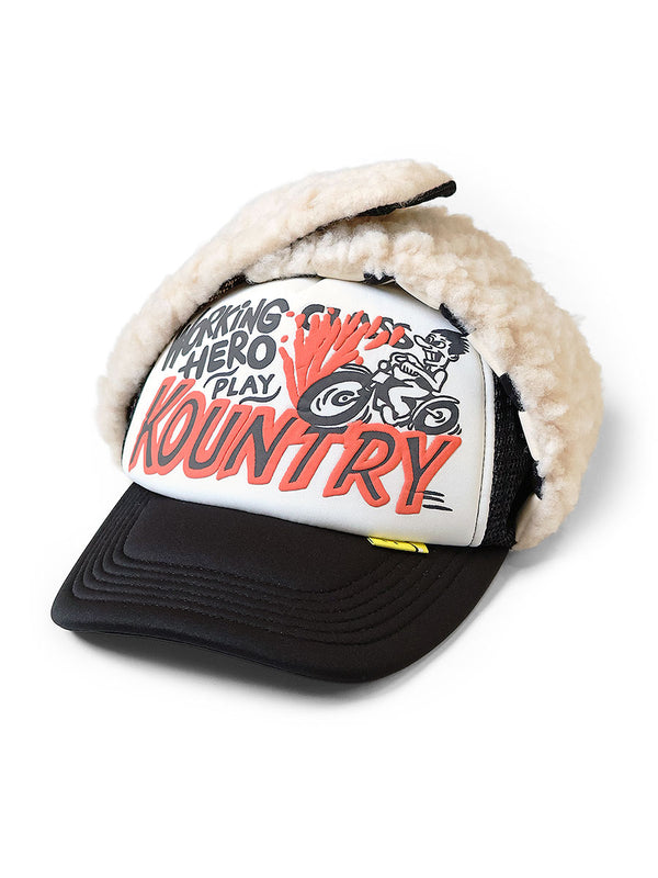 Kapital Country Racer Lumber Truck Cap (Checkered Flag)