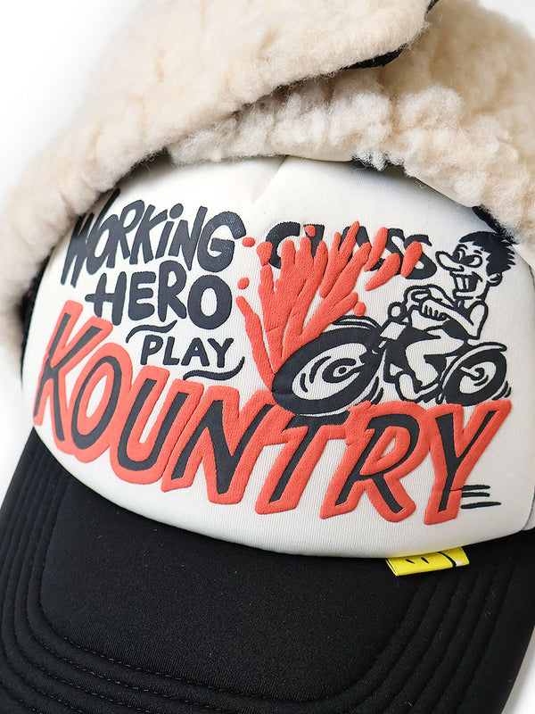 Kapital Country Racer Lumber Truck Cap (Checkered Flag)