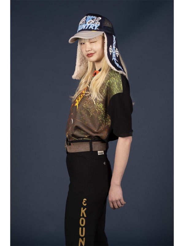 Kapital Country Racer Lumber Truck Cap (KOUNTRY Flag)