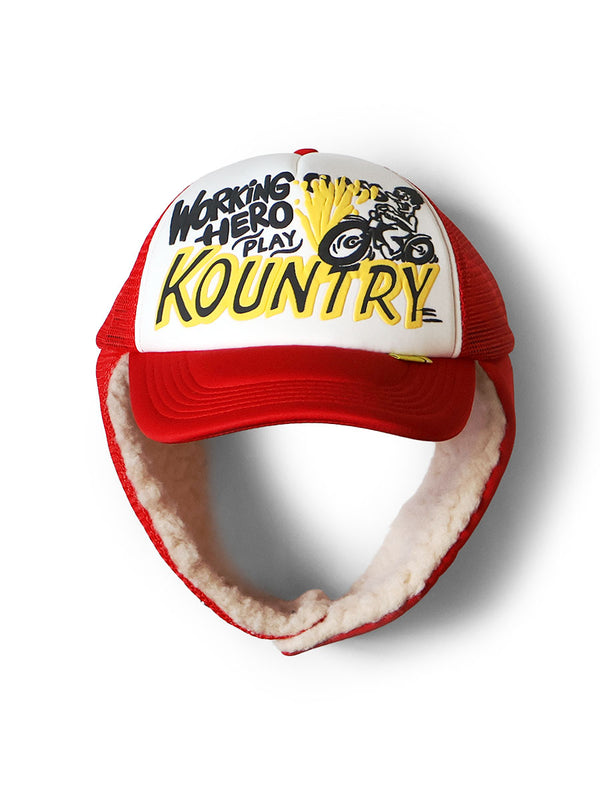 Kapital Country Racer Lumber Truck Cap (KOUNTRY Flag)
