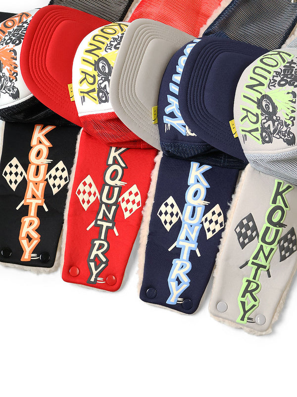 Kapital Country Racer Lumber Truck Cap (KOUNTRY Flag)