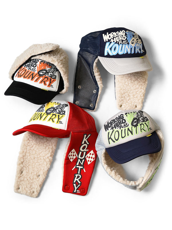 Kapital Country Racer Lumber Truck Cap (KOUNTRY Flag)